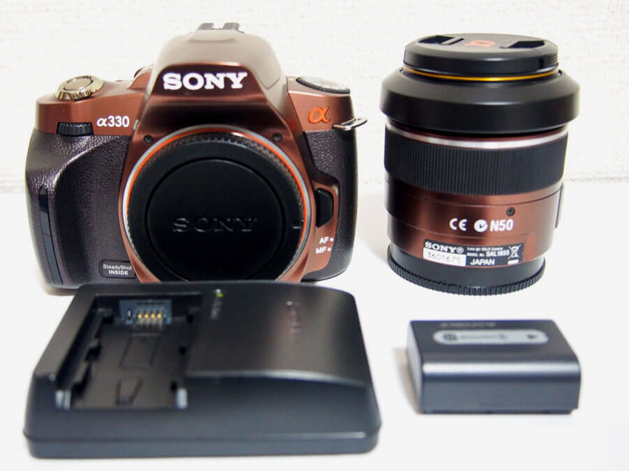 SONY α330 デジタル一眼レフカメラ ズームレンズキットを群馬県より買取
