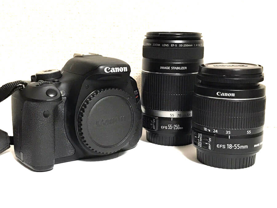 Canon(キヤノン) EOS kiss X5 ダブルズームキット 一眼レフカメラを岐阜県より宅配買取