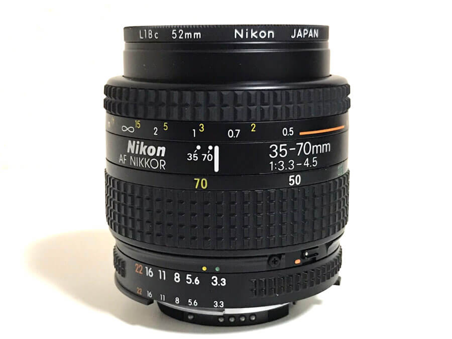 Nikon AF NIKKOR 35-70mm F3.3-4.5 ズームレンズ