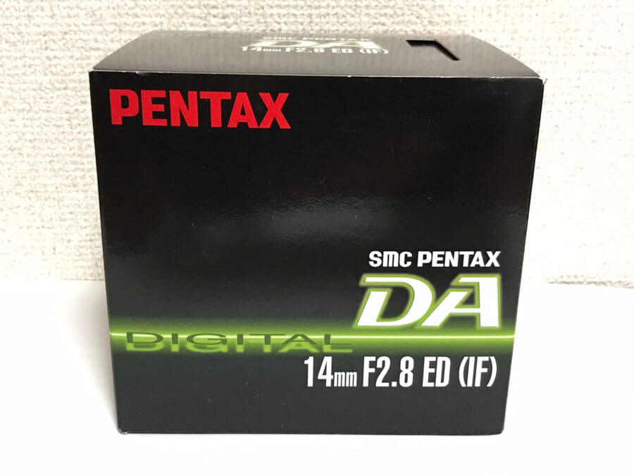ペンタックス SMC PENTAX-DA 14mm F2.8 ED(IF) 短焦点レンズ
