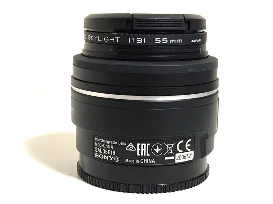 SONY(ソニー) DT 35mm F1.8 SAM SAL35F18 αAマウント 単焦点レンズ 買取