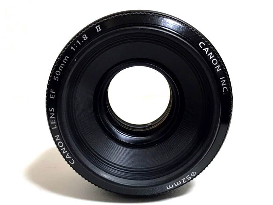 CANON（キヤノン) LENS EF 50mm F1.8 Ⅱ 短焦点レンズ