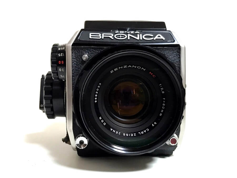 ZENZA BRONICA(ゼンザブロニカ) EC ZENZANON MC 80mm F2.8 6X6判 フィルムカメラ