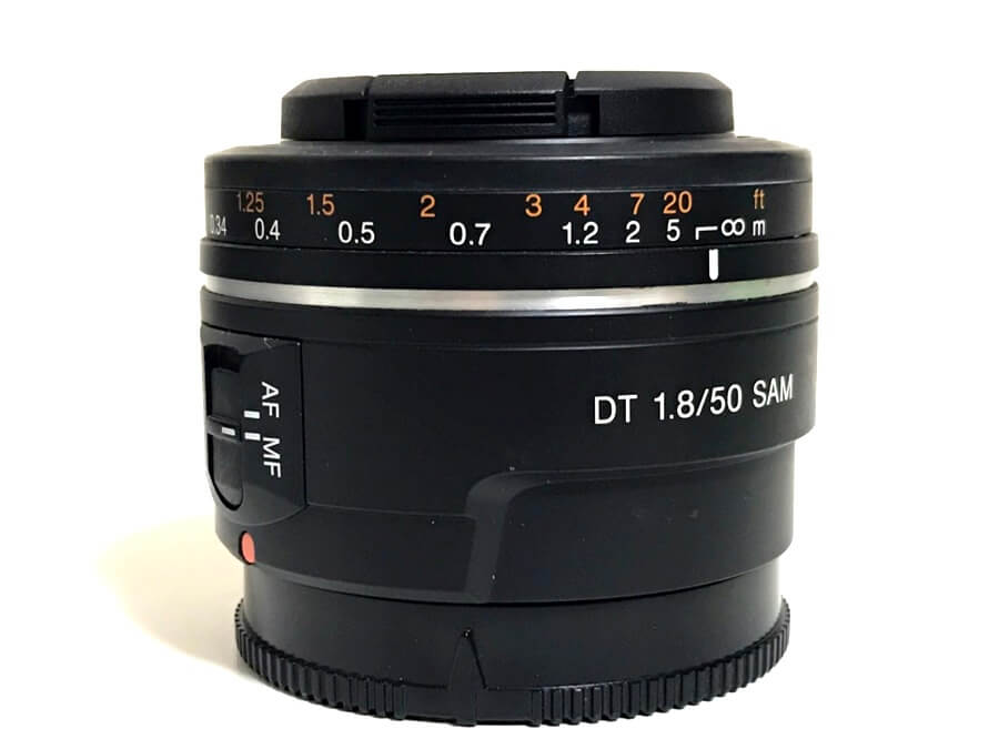 SONY DT 50mm F1.8 SAM SAL50F18 ソニー Aマウント短焦点レンズ