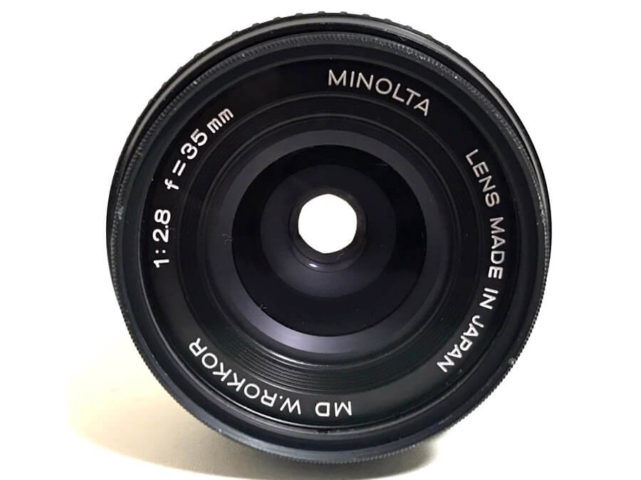 MINOLTA MD ROKKOR 35mm F2.8 ミノルタ 短焦点レンズ
