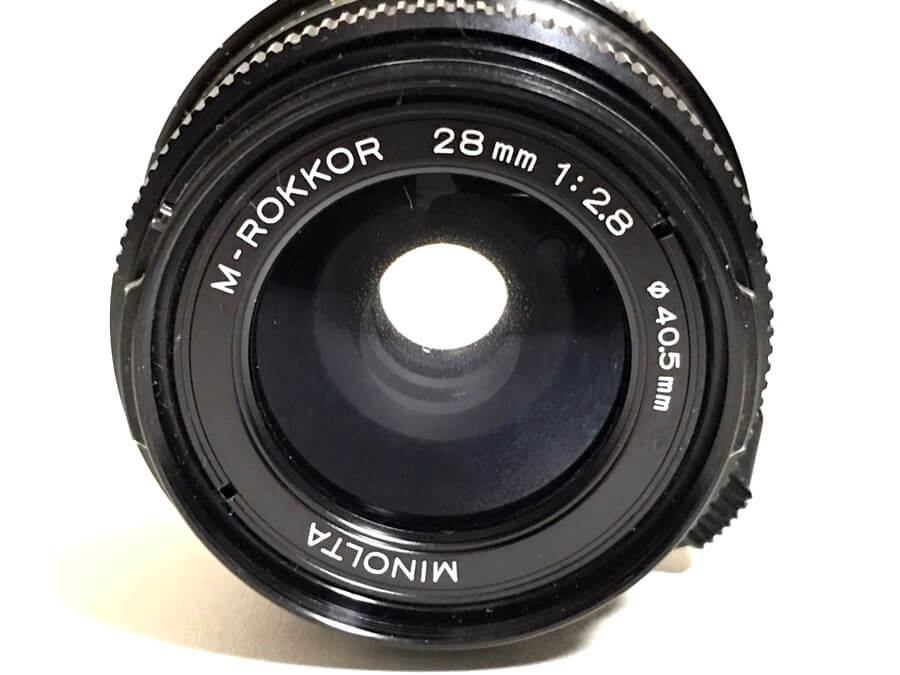 MINOLTA M-ROKKOR 28mm F2.8 ライカ Mマウント 短焦点レンズ