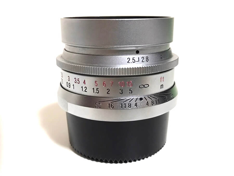 Voigtlander(フォクトレンダー) COLOR-SKOPAR 50mm F2.5 Lマウント 短焦点レンズ