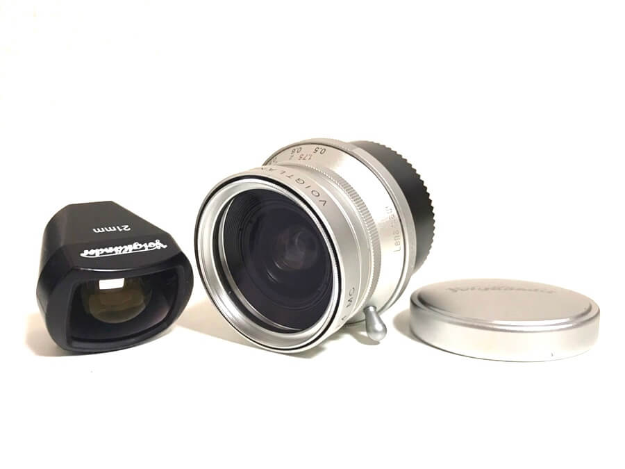 Voigtlander COLOR SKOPAR 21mm F4 MC シルバー Lマウント 短焦点レンズ