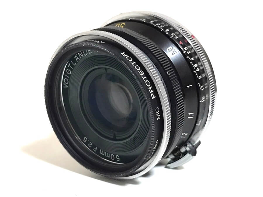 Voigtlander S SKOPAR 50mm F2.5 Nikon Sマウント用 短焦点レンズ