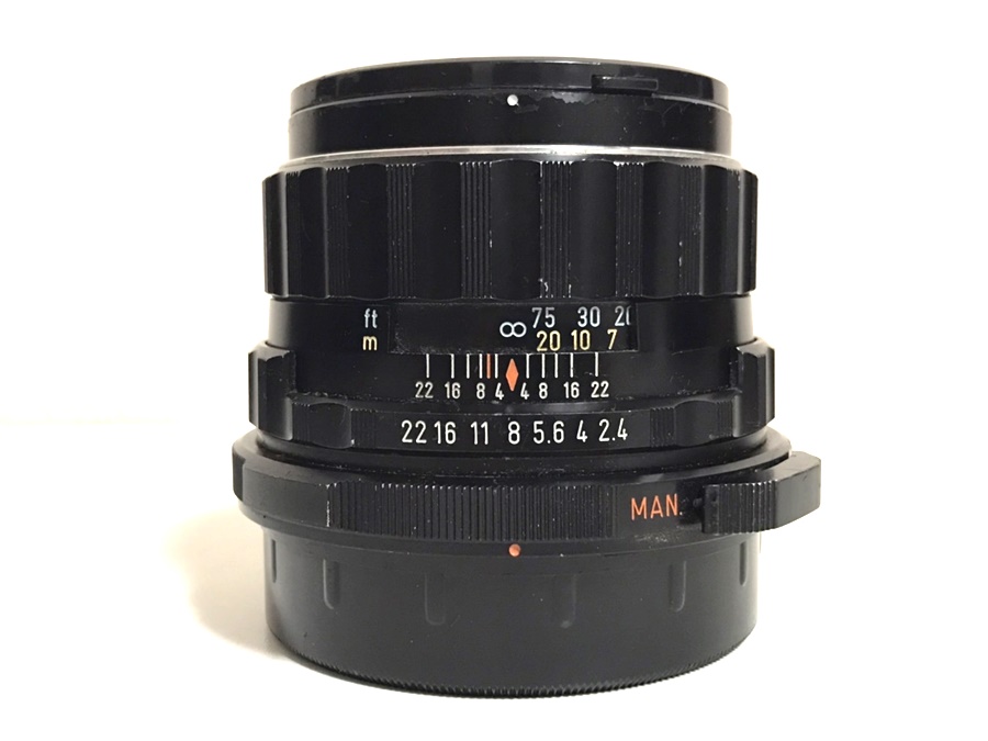Asahi Super-Multi-Coated TAKUMAR 6×7 105mm F2.4 中判カメラ 短焦点レンズ