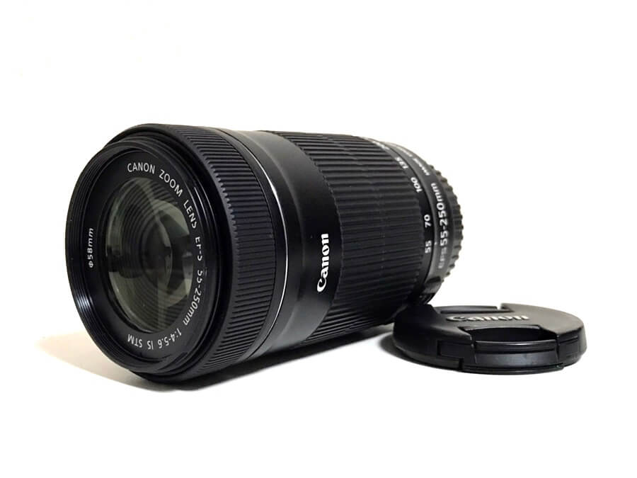 Canon EF-S 55-250mm F4-5.6 IS STM ズームレンズ