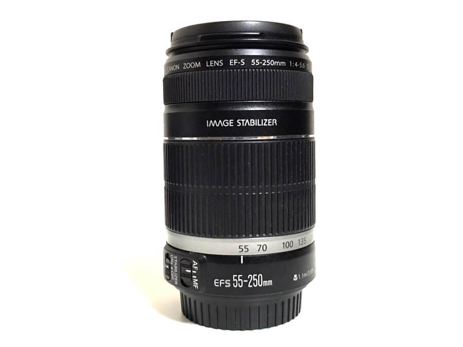 Canon EF-S 55-250mm F4-5.6 IS ズームレンズ