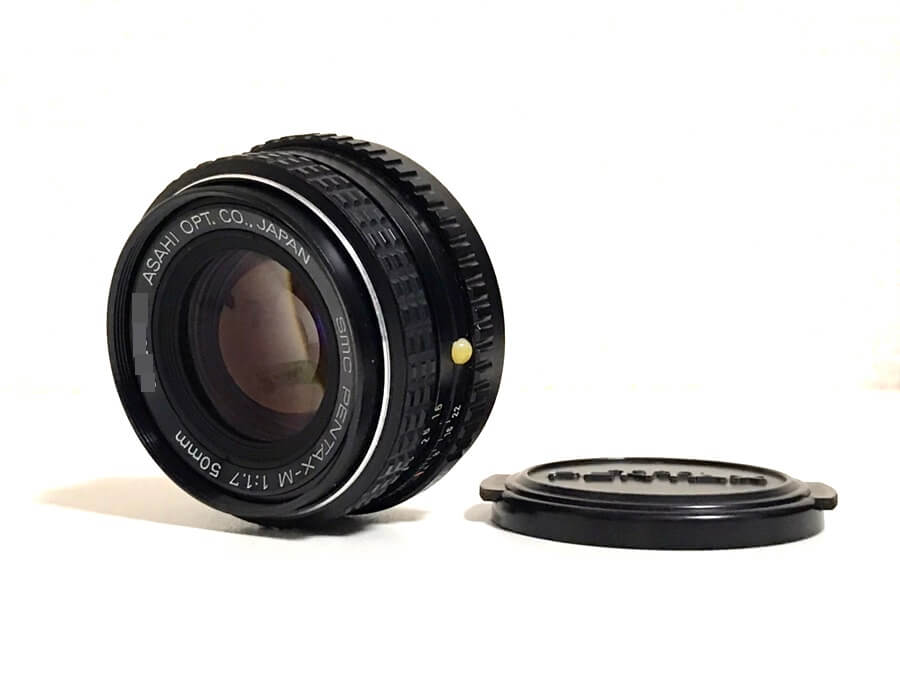 ペンタックス ASAHI smc PENTAX-M 50mm F1.7 単焦点レンズ