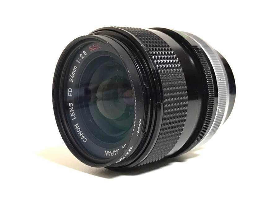 Canon LENS FD 24mm F2.8 S.S.C. 短焦点レンズ