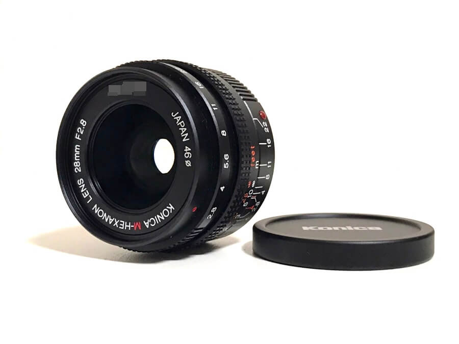 KONICA M-HEXANON LENS 28mm F2.8 Mマウント 単焦点レンズ