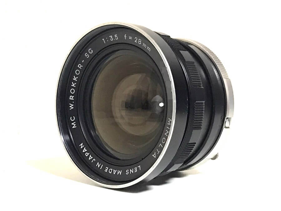 MINOLTA MC W.ROKKOR-SG 28mm F3.5 単焦点レンズ