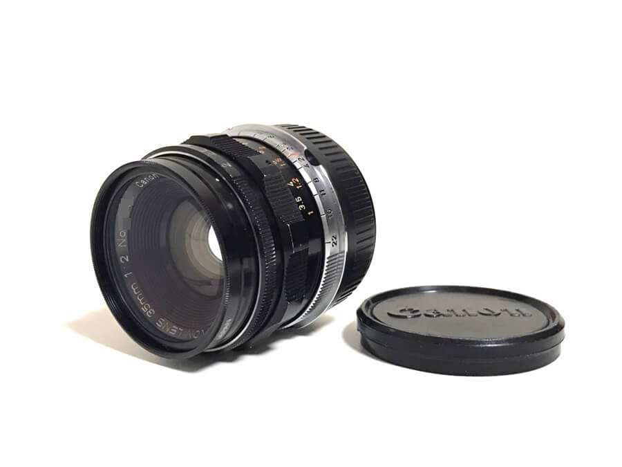 Canon LENS 35mm F2 Mマウント 単焦点レンズ