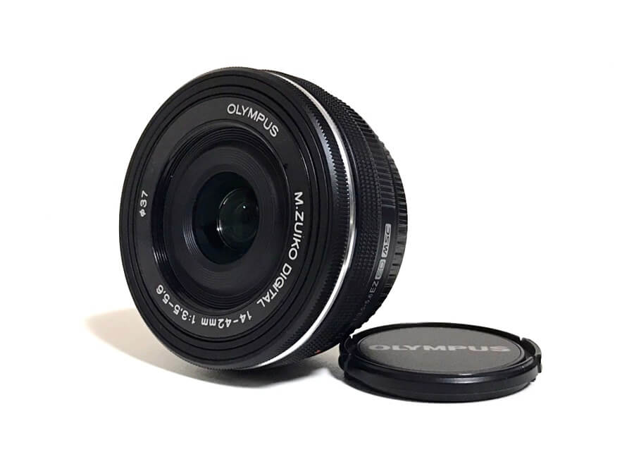 OLYMPUS M.ZUIKO DIGITAL ED 14-42mm F3.5-5.6 EZ 電動式パンケーキズームレンズを長崎県長崎市より宅配買取