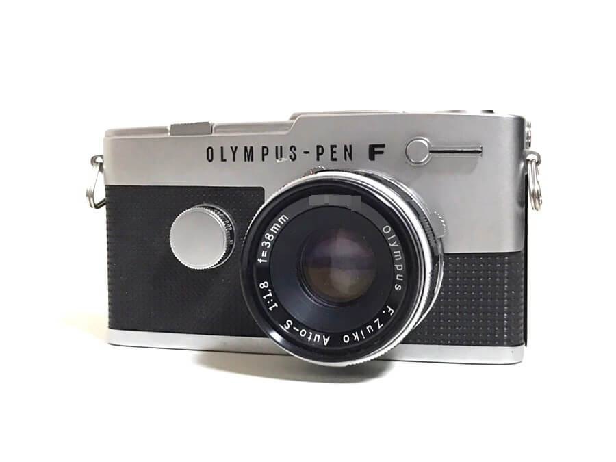 OLYMPUS PEN FT F.Zuiko Auto-S 38mm F1.8 フィルムカメラを