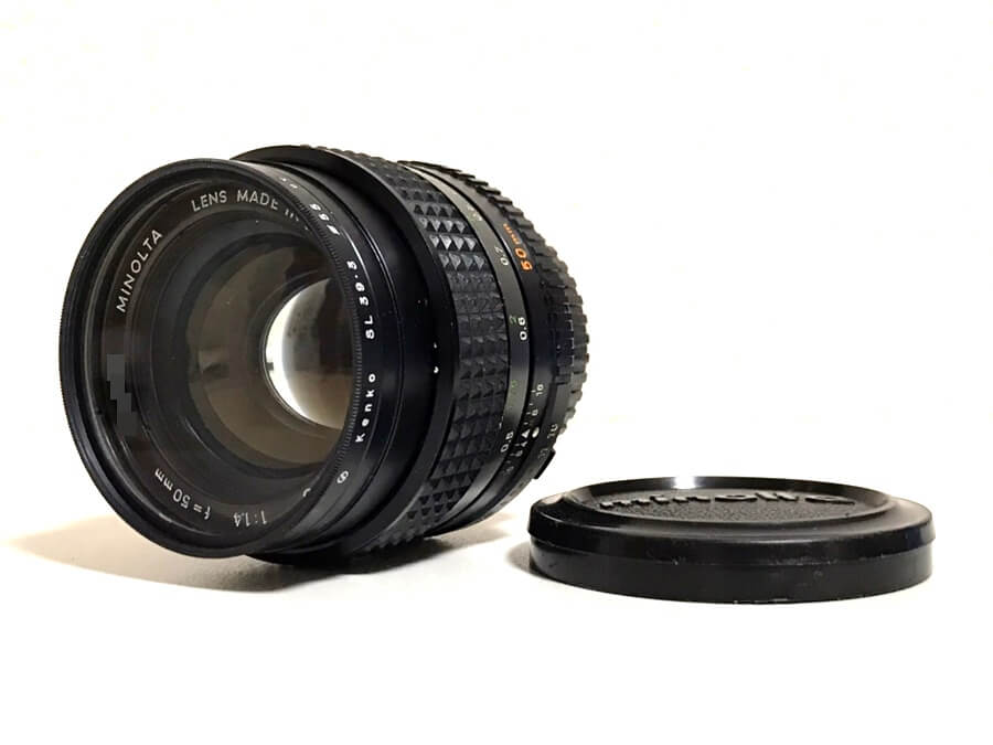 MINOLTA MC ROKKOR-PG 50mm F1.4 単焦点レンズ