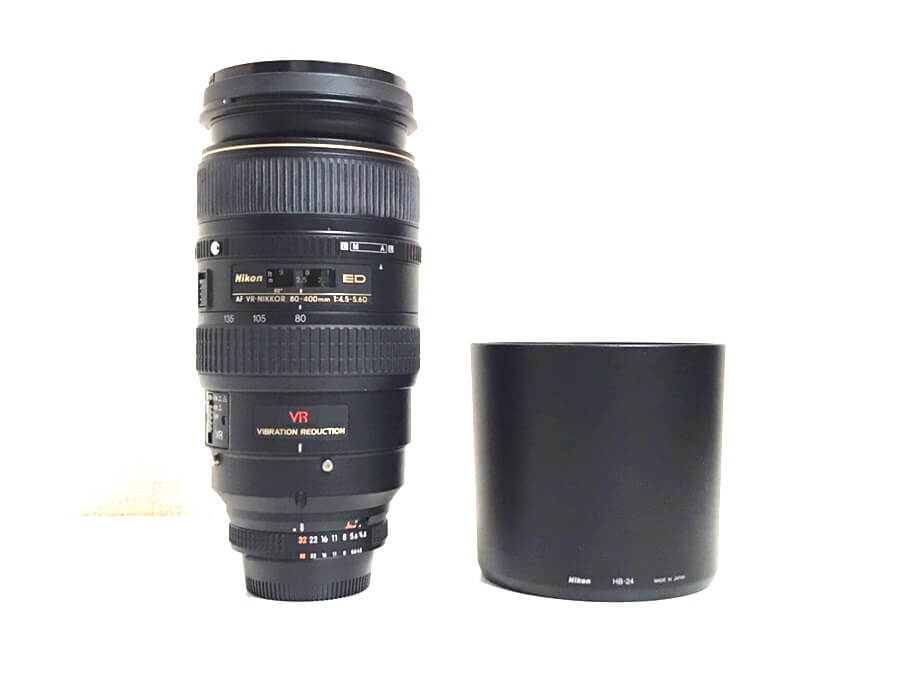 Nikon AI AF VR Zoom-Nikkor 80-400mm F4.5-5.6D ED 望遠ズームレンズ