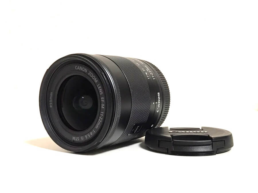 Canon EF-M 11-22mm F4-5.6 IS STM 広角ズームレンズを東京都世田谷区