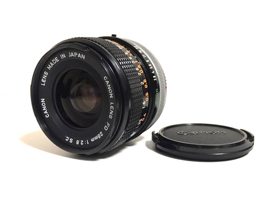 Canon FD 28mm F2.8 S.C. 単焦点レンズを鹿児島県霧島市より宅配買取