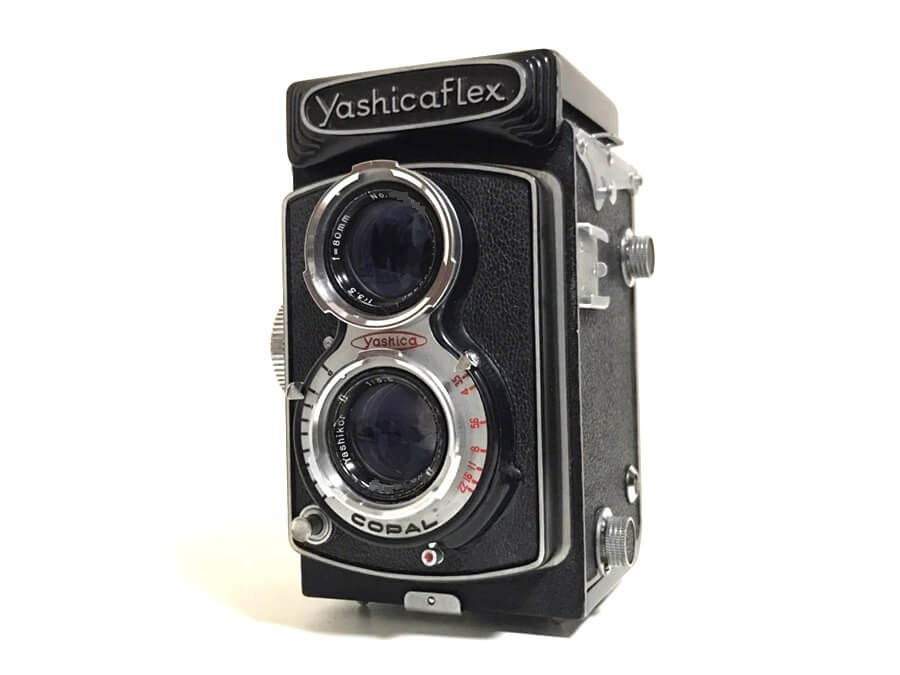 ヤシカ yashicaflex yashikor 80mm F3.5 二眼レフカメラ