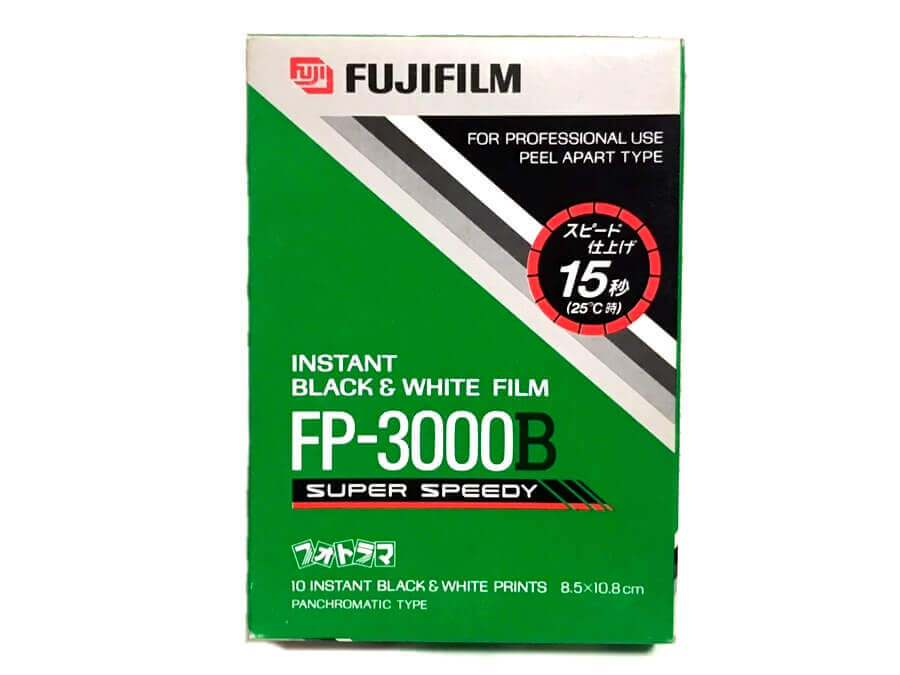 FUJIFILM インスタント ブラック&ホワイトフィルム FP-3000B SUPER SPEEDY