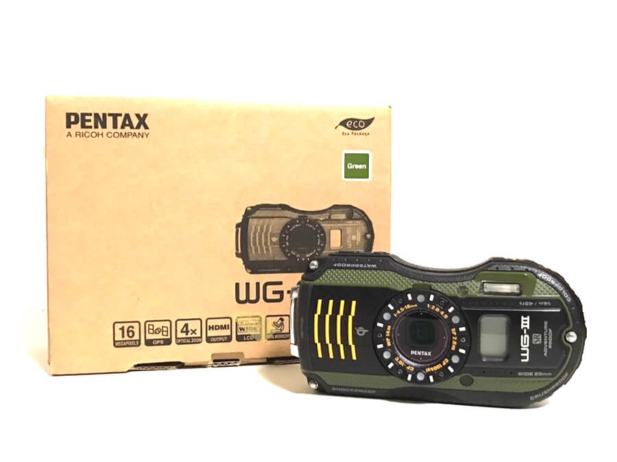 PENTAX WG-3GPS デジタルカメラ
