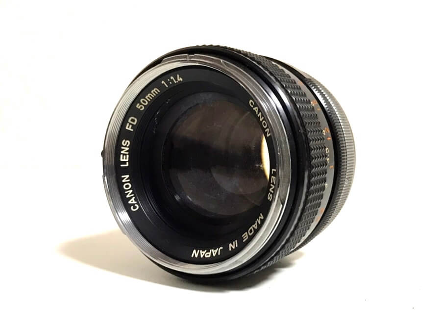 Canon FD 50mm F1.4 単焦点レンズを福岡県福岡市より宅配買取