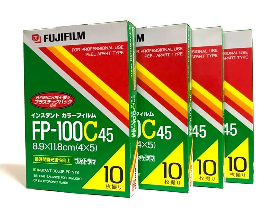 FUJIFILM インスタント カラーフィルム FP-100C 45