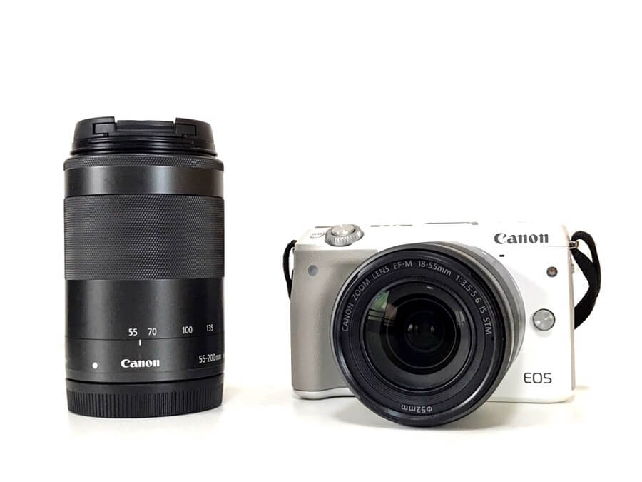 Canon EOS M3 ダブルズーム EVFキット ホワイト