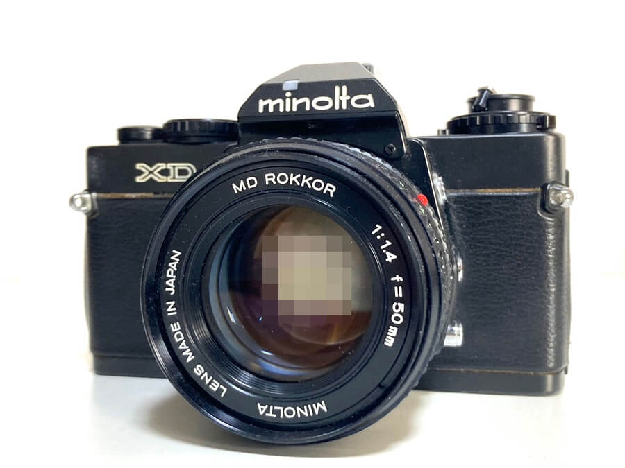 MINOLTA XD 一眼レフ フィルムカメラ ブラックを大分県大分市より宅配買取