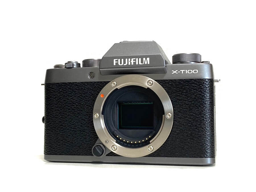 FUJIFILM X-T100 ミラーレスデジタルカメラ ボディ ダークシルバー