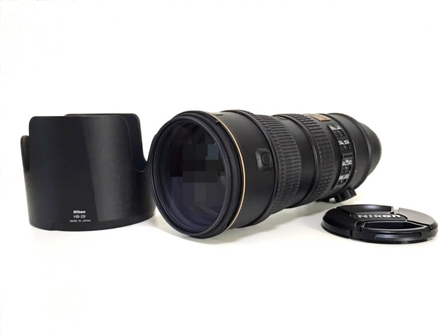 Nikon AF-S VR Zoom-Nikkor ED 70-200mm F2.8G IF 望遠ズームレンズを山口県山口市より宅配買取