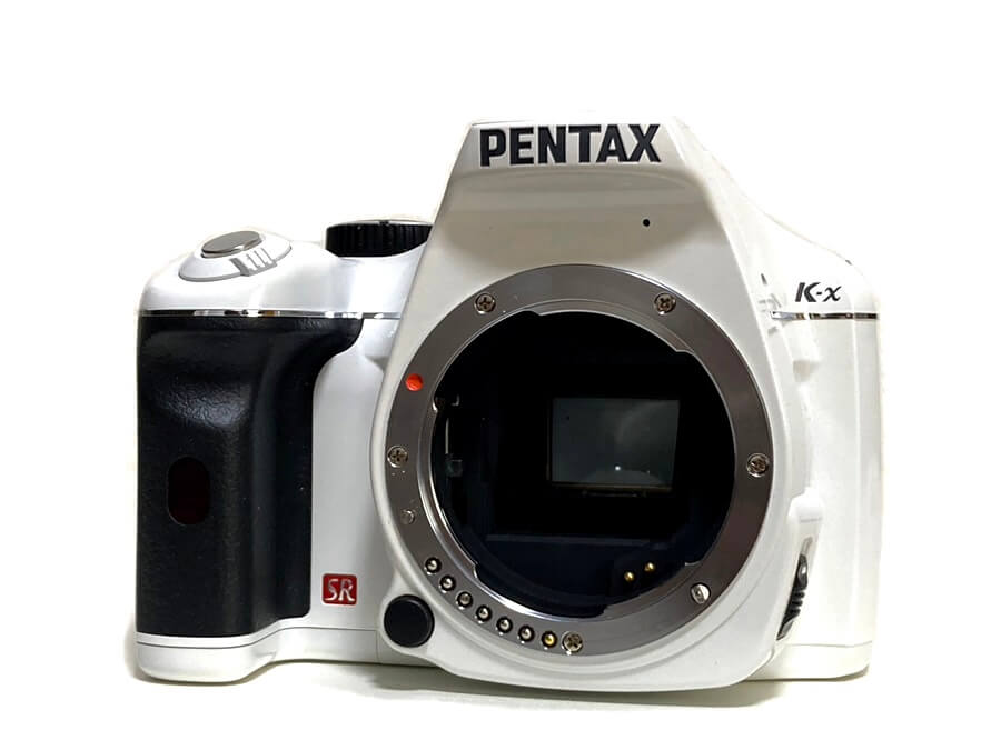 PENTAX K-x デジタル一眼レフカメラ ボディ ホワイト