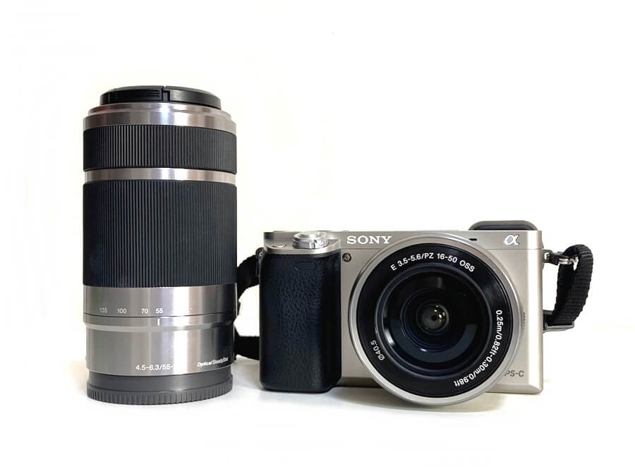 SONY α6000 ダブルズームレンズキット シルバー