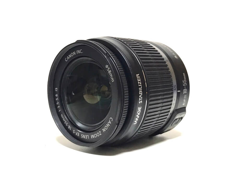 Canon EF-S 18-55mm F3.5-5.6 IS ズームレンズ