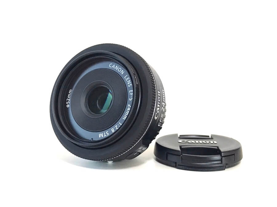 Canon EF-S 24mm F2.8 STM パンケーキレンズ