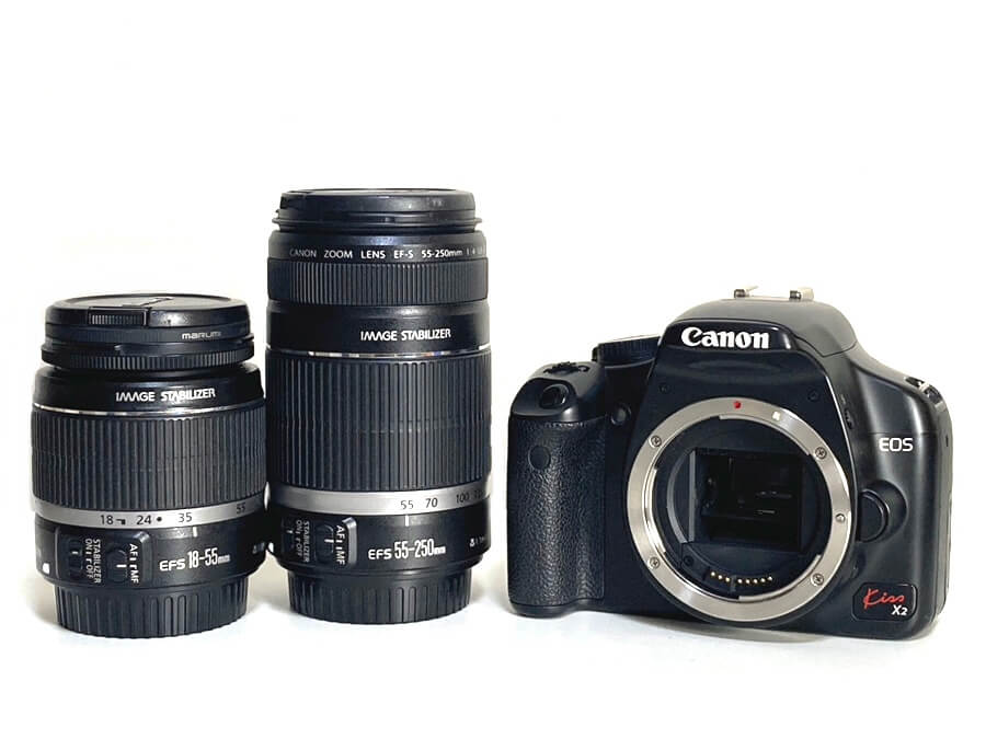 Canon EOS Kiss X2 ダブルズームキット