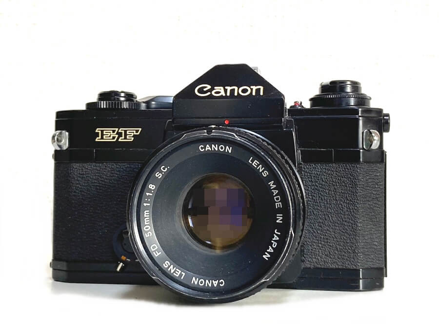 Canon EF 一眼レフフィルムカメラ + FD 50mm F1.8 S.Cを大分県別府市より宅配買取
