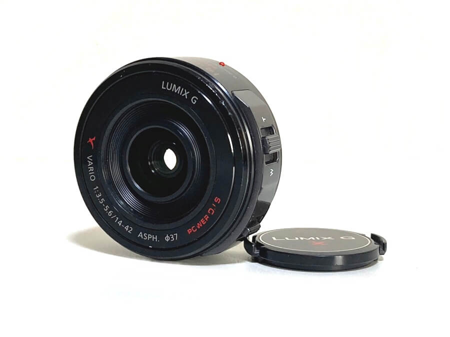 Panasonic LUMIX G X VARIO PZ 14-42mm F3.5-5.6 POWER O.I.S. H-PS14042 電動ズームレンズを長崎県長崎市より宅配買取