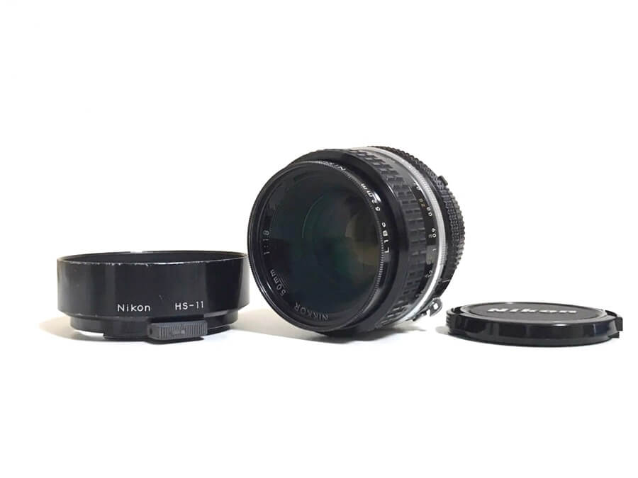 Nikon Ai NIKKOR 50mm F1.8 単焦点レンズを大分県日田市より宅配買取