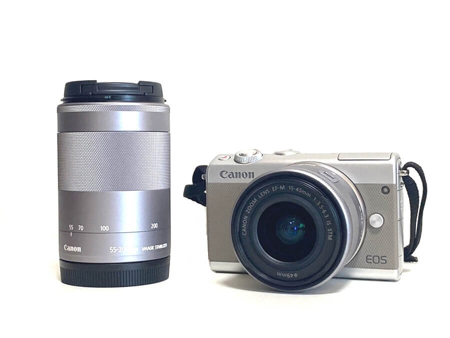 Canon EOS M100 ダブルズームキット グレー