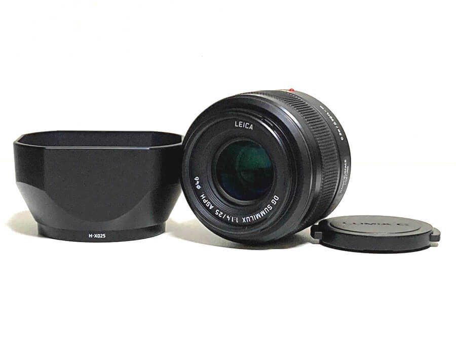 Panasonic LEICA DG SUMMILUX 25mm F1.4 ASPH. H-X025 マイクロフォーサーズマウントレンズ