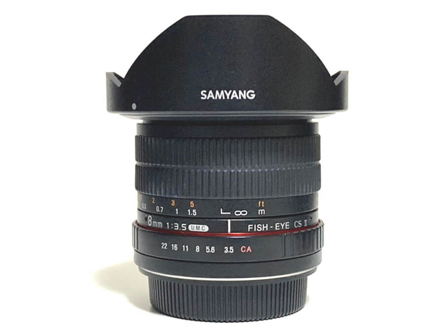 SAMYANG 8mm F3.5 UMC FISH-EYE CSⅡ Canon用 魚眼レンズ