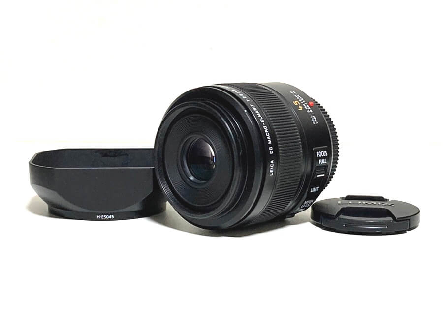 Panasonic LEICA DG MACRO-ELMARIT 45mm F2.8 ASPH. MEGA O.I.S. H-ES045 マクロレンズ
