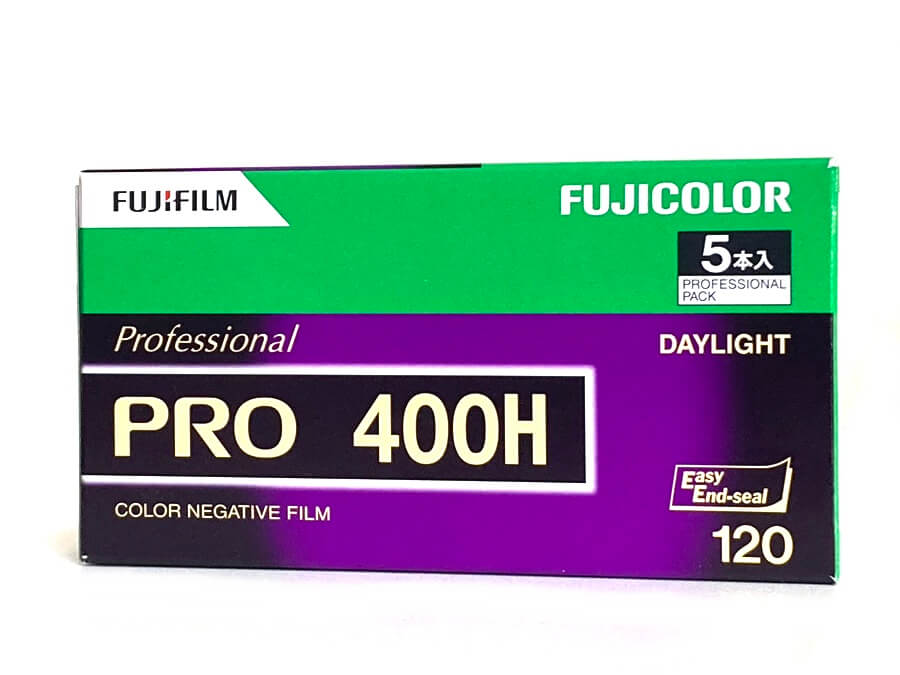 FUJIFILM FUJICOLOR professional PRO400H 12枚 5本 120 ブローニーフィルム