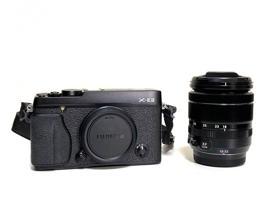 FUJIFILM X-E2 レンズキット ミラーレス一眼カメラ ブラック